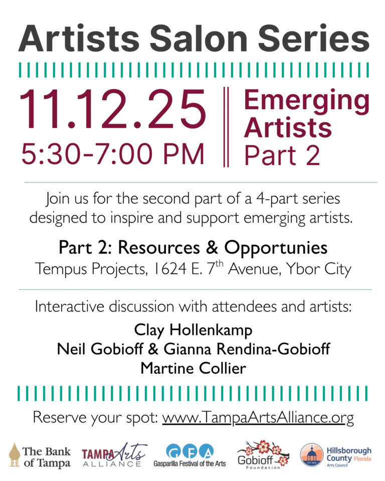 Artist Salon: Emerging Artists pt. 2